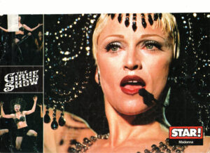 Madonna teen magazine pinup the girlie show black bar Star magazine