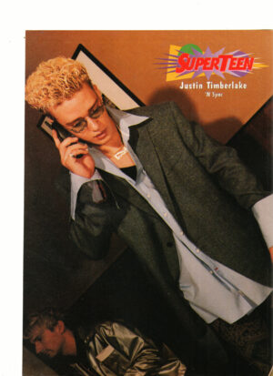 Justin Timberlake cell phone Superteen