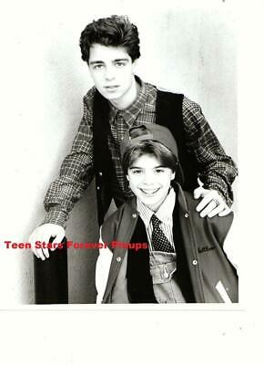 Joey Lawrence Matthew Lawrence 8x10 HQ Photo from negative Brotherly Love Bop