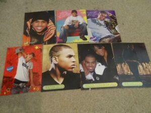 Chris Brown teen magazine pinup clippings Teen Beat Tiger Beat Teen Idol