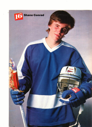 Shane Conrad teen magazine pinup hockey yime 16 magazine