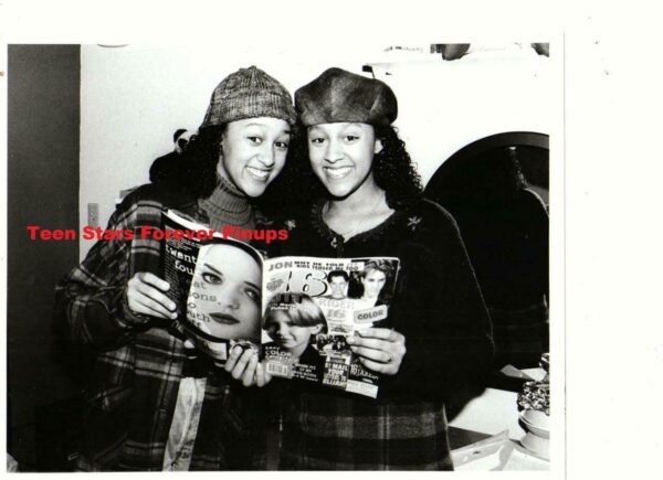 Tia Mowry Tamera Mowry 8x10 HQ Photo from negative 16 magazine Sister Sister