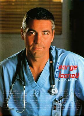 George Clooney teen magazine pinup clipping ER Japan doctor