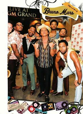 Bruno Mars teen magazine pinup clipping Japan MGM Grand