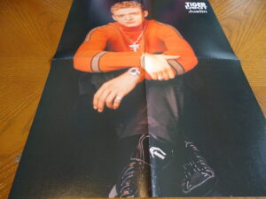 Justin Timberlake leather pants poster Nsync