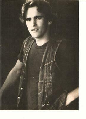 Matt Dillon John stamos teen magazine pinup clipping 80's teen hunk nice lips