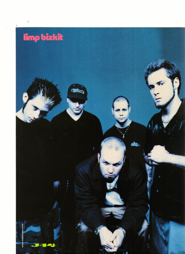 Limp Bizkit rock band teen pinups