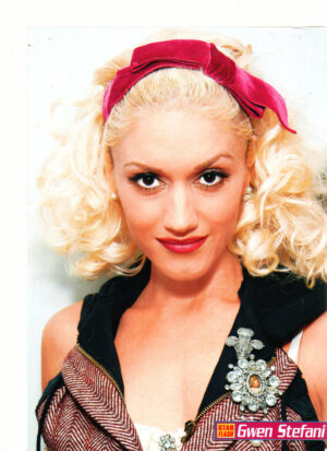 Gwen Stefani No Doubt teen magazine pinup Star Flash rare