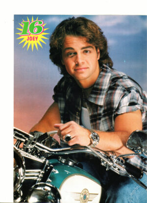 Joey Lawrence Rider Strong Will Friedle teen magazine pinup motorcycle 16 mag