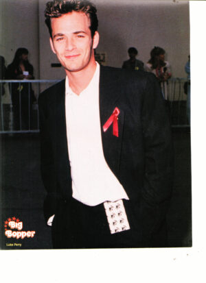 Luke Perry Christian Slater teen magazine pinup Big Bopper