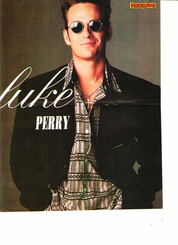 Luke Perry Tom Cruise teen magazine pinup sunglasses 90's teen Idols