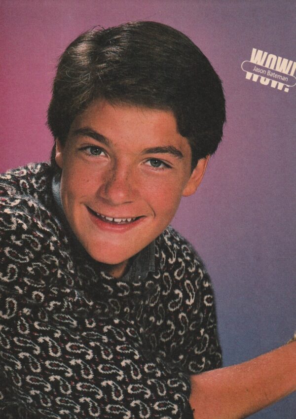 Jason Bateman teen magazine pinup Wow hard to fine great smile