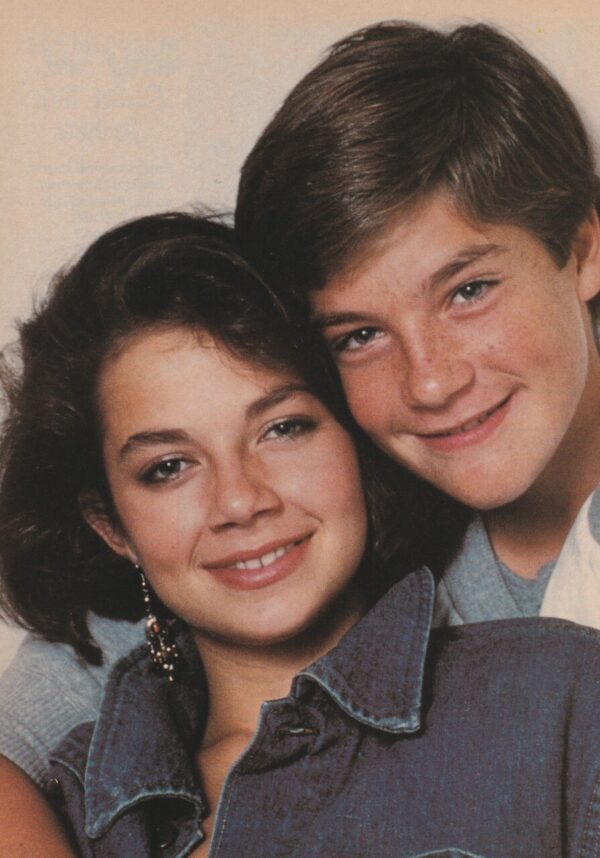 Jason Bateman Justine Bateman teen magazine pinup brother and sister