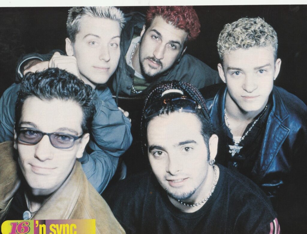 Nsync teen magazine pinup rare 16 magazine hard to find anymore blue ...