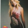 Mandy Moore Justin Timberlake Nsync teen magazine pinup tight pink dress Teen Machine