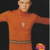 Mandy Moore Justin Timberlake Nsync teen magazine pinup tight pink dress Teen Machine - Image 2