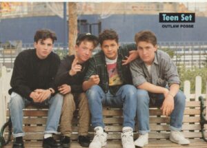 David Faustino Brian Austin Green teen magazine pinup clipping Outlaw Posse