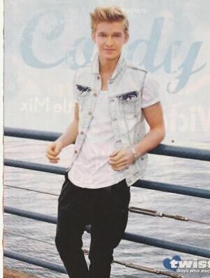 Cody Simpson teen magazine pinup clippings lake Twist black jeans teen idols
