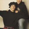 Jonathan Knight Danny Wood Julia Roberts teen magazine pinup New Kids on the block white wall