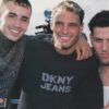 LFO Lance Bass teen magazine pinup 16 magazine DKNY Jeans