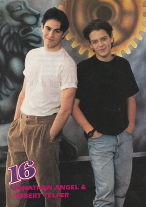 Saved By the Bell New Class Jonathan Angel Robert Telfer teen magazine pinup 16 are jeans