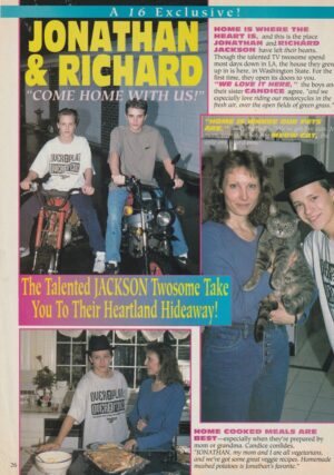 Richard Jackson Jonathan Jackson Andew Keegan Saved by the Bell New