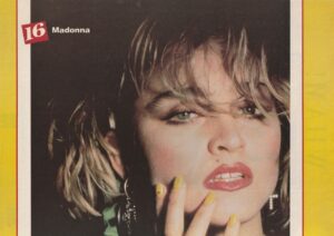 Madonna Andrew Ridgeley George Michael teen magazine pinup lips
