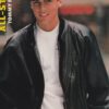 Tommy Page Donnie Wahlberg teen magazine pinup leather jacket All-Stars