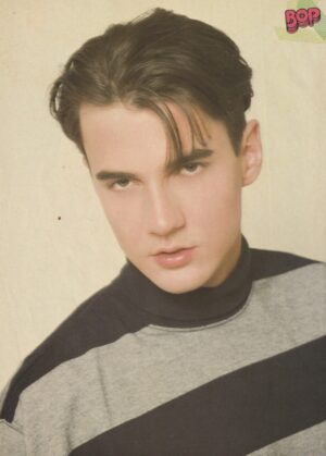 Tommy Page Donnie Wahlberg teen magazine pinup those eyes Bop