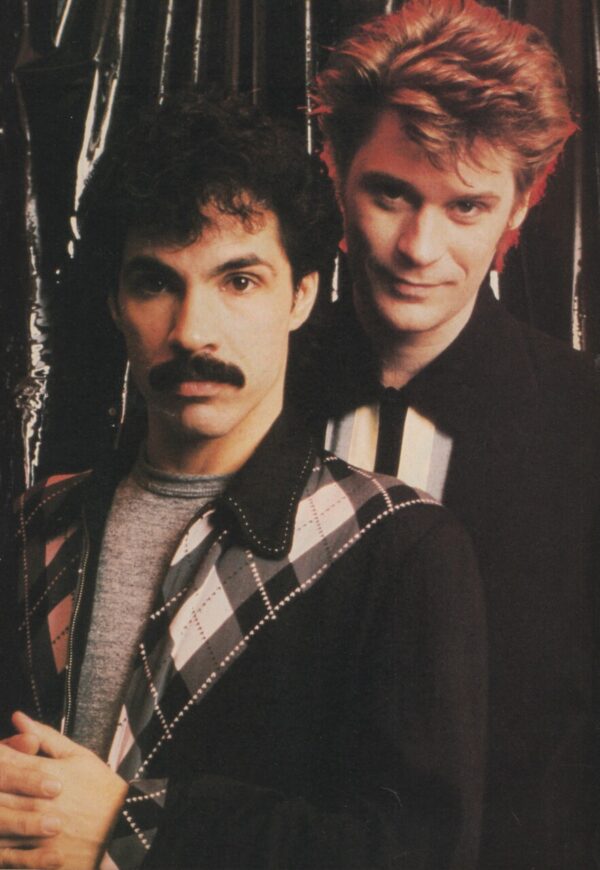 Hall and Oates teen magazine pinup smirk Teen Beat