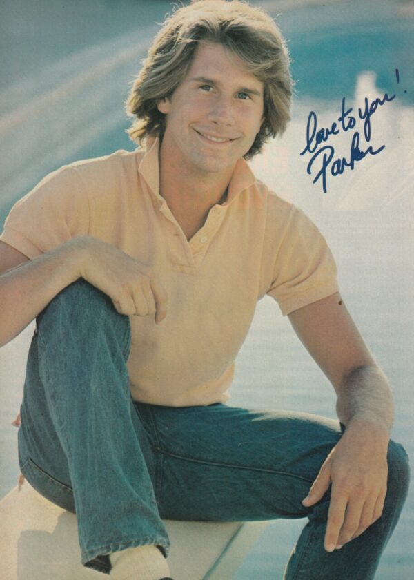 Parker Stevenson teen magazine pinup diving board open legs