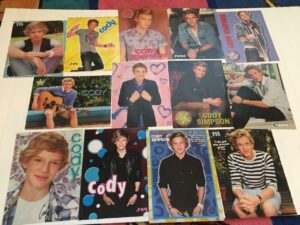 Cody Simpson teen magazine pinup poster clippings Teen Beat