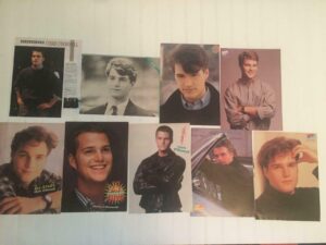 Chris O'donnell teen magazine pinup clippings Batman and Robin