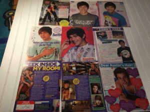 Austin Mahone teen magazine pinup poster clippings Bop Popstar