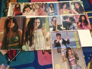 Vanessa Hudgens teen magazine pinup poster clippings Bop High School Musical