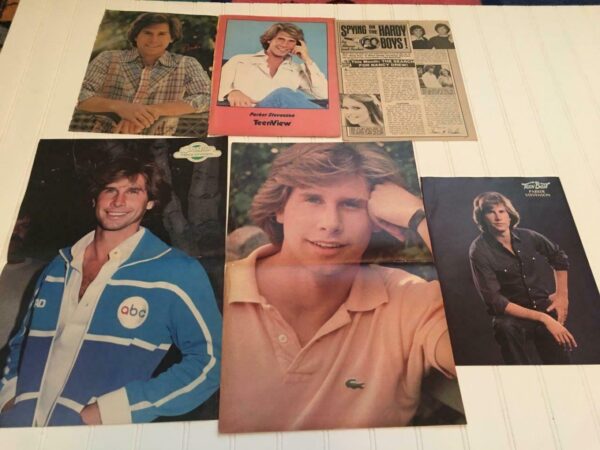 Parker Stevenson teen magazine pinup poster clippings 1970's Bop