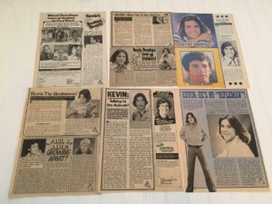 Kevin Brophy teen magazine pinup clippings The long Riders