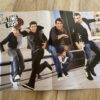 Big Time Rush Rihanna teen magazine poster boyband jumping Twist
