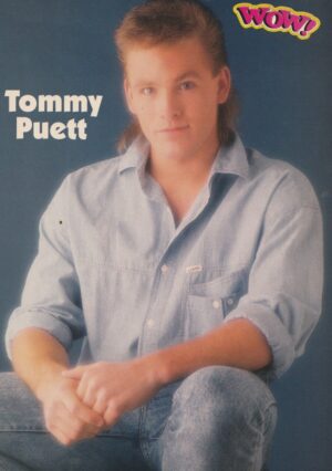 Tommy Puett Mark Paul Gosselaar teen magazine pinup handsome Wow