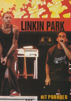 Linkin Park teen magazine pinup fire hot Hit Parader