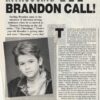 Brandon Call Corey Haim teen magazine clipping Introducing Teen Set rare