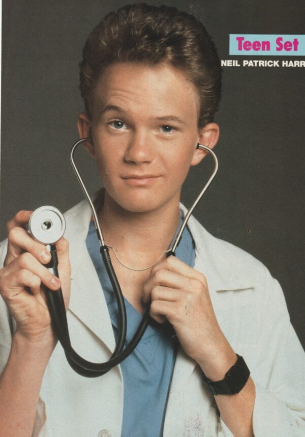 Neil Patrick Harris Brandon Call teen magazine pinup Teen Set