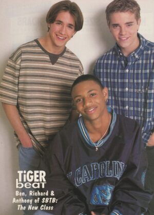 Saved by the Bell New Class guys teen magazine pinup young lads Tiger Beat