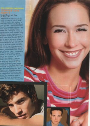 Jennifer Love Hewitt teen magazine pinup young girl
