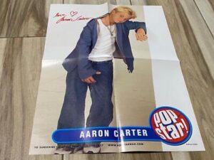 Aaron Carter BBMAK teen magazine poster clippings Christian Burns hottie RIP