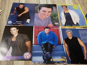 Kerr Smith teen magazine pinup clippings Dawson's Creek lot Bop Pop Star 90s