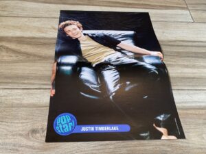 Justin Timberlake Nsync Jacob Underwood O-town teen magazine poster barefoot Pop Star