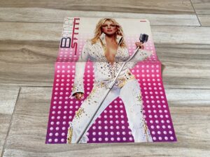 Britney Spears Blink 182 teen magazine poster Vegas Bravo pop princess