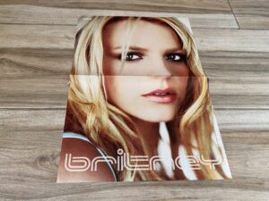 Britney Spears teen magazine poster close up Bravo teen idols