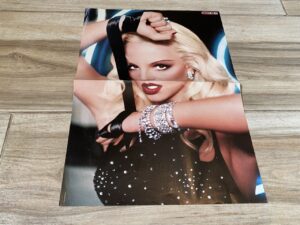 Britney Spears teen magazine poster straps Yam looking hot